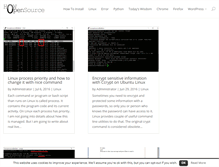 Tablet Screenshot of howopensource.com
